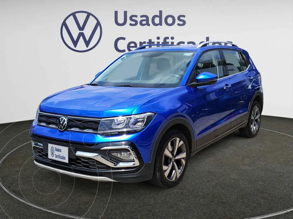 foto Volkswagen Taigun Comfortline usado (2023) color Azul precio $350,900