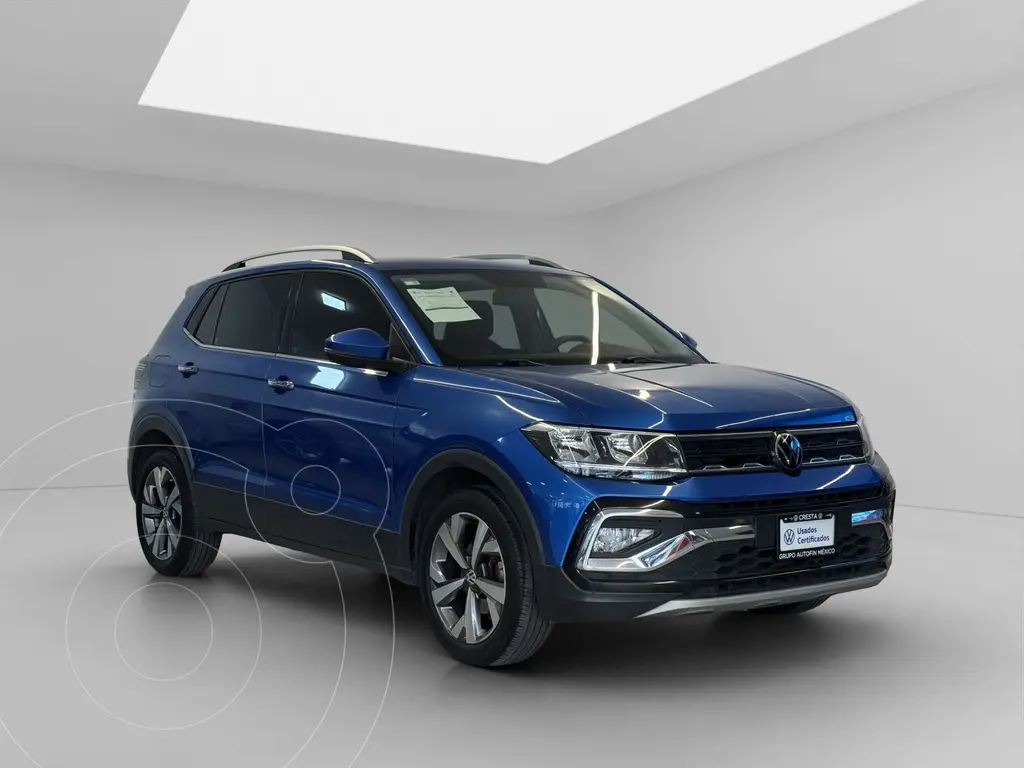 foto Volkswagen Taigun Comfortline usado (2023) color Azul precio $354,000