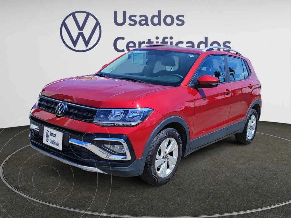 foto Volkswagen Taigun Trendline TSI usado (2024) color Rojo precio $345,900