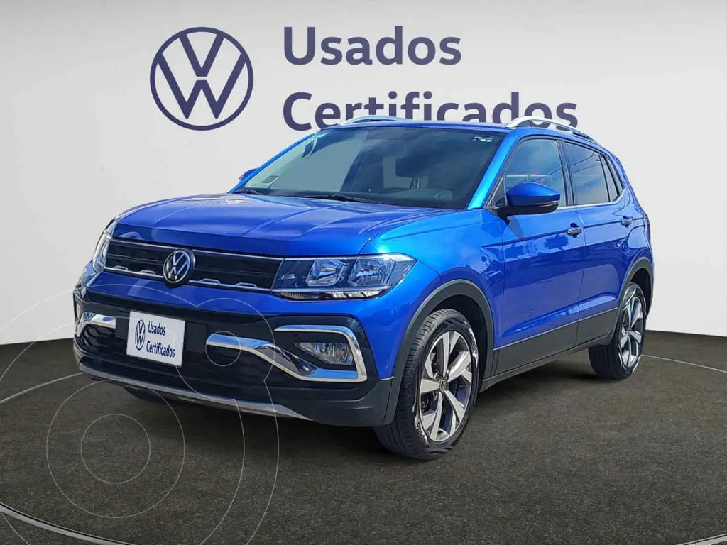 foto Volkswagen Taigun Comfortline TSI usado (2024) color Azul precio $348,900