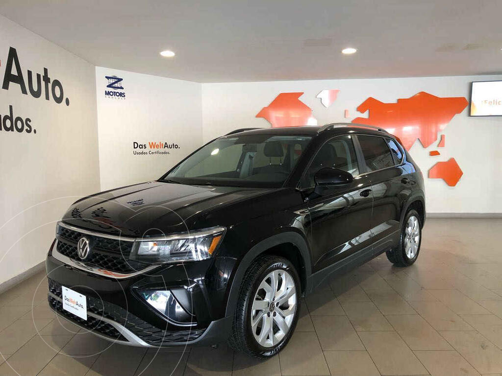 Volkswagen Taos Comfortline usado (2021) color Negro precio 508,000