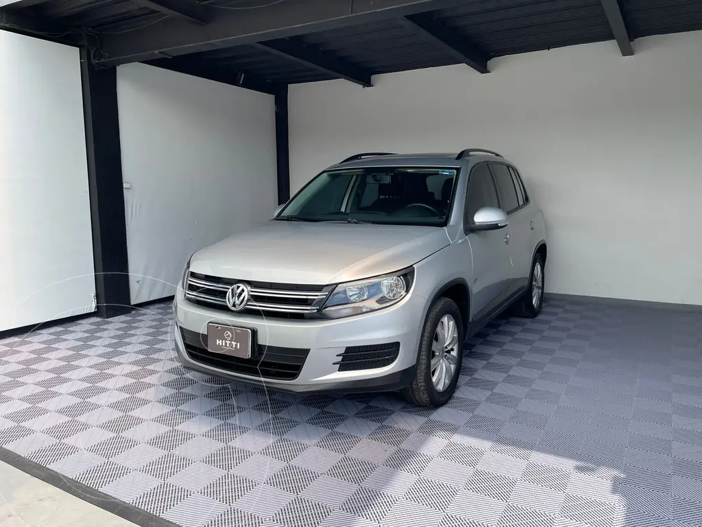foto Volkswagen Tiguan Sport & Style 1.4 usado (2014) color plateado precio $198,000