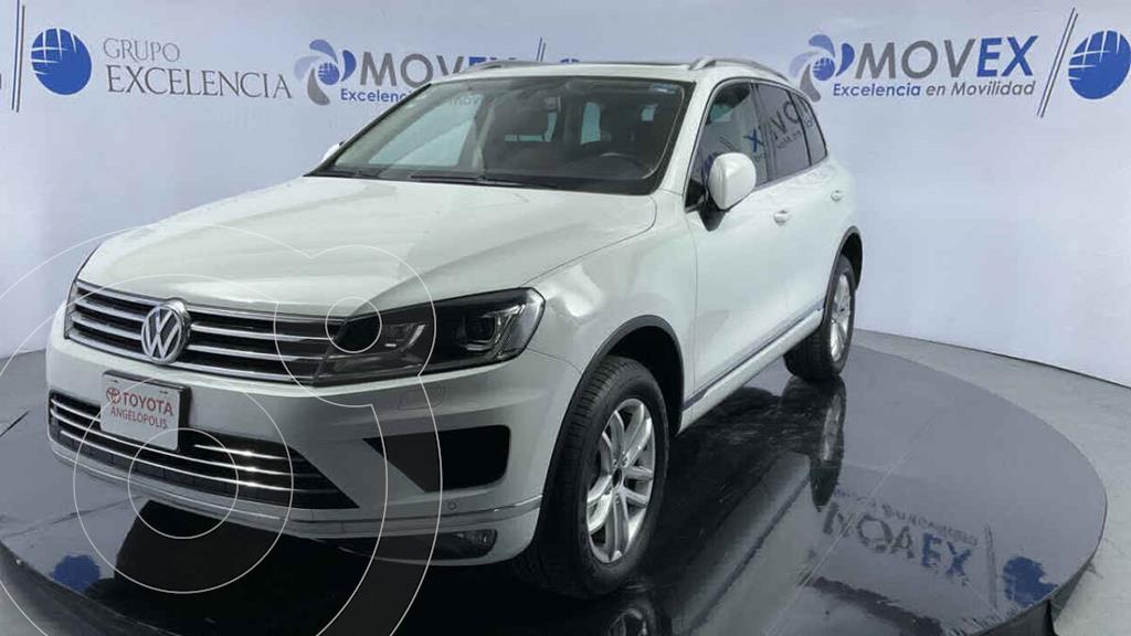 foto Volkswagen Touareg 3.6L V6 usado (2016) color Blanco precio $398,000