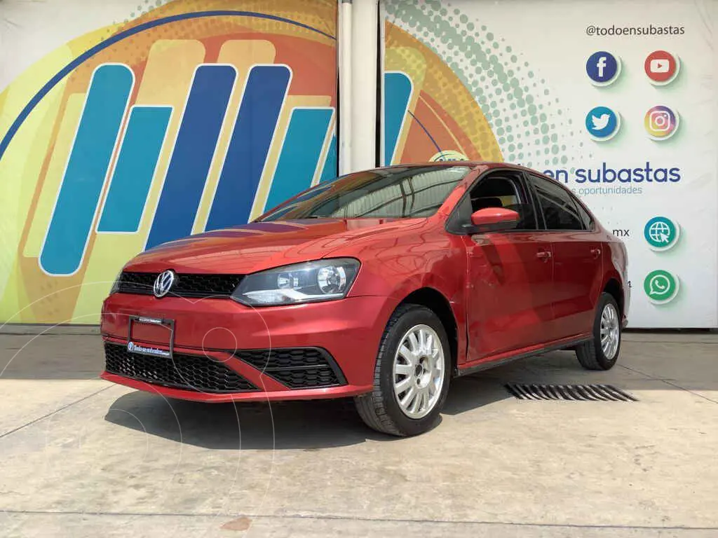 foto Volkswagen Vento Startline usado (2020) color Rojo precio $162,000