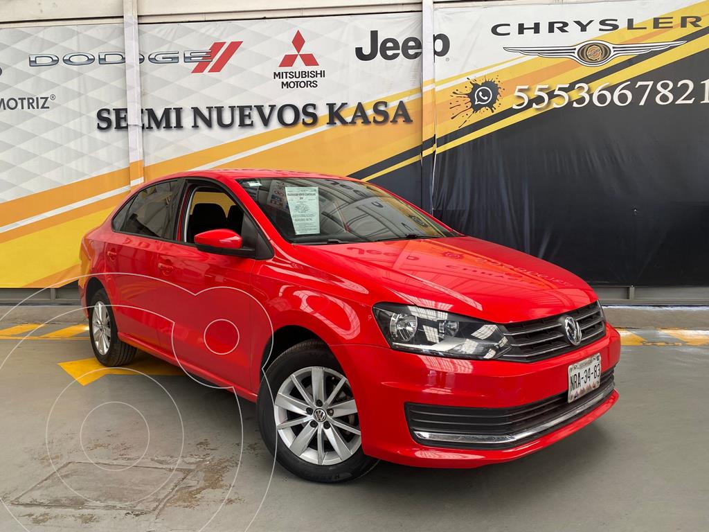 foto Volkswagen Vento Comfortline usado (2019) color Rojo precio $235,000