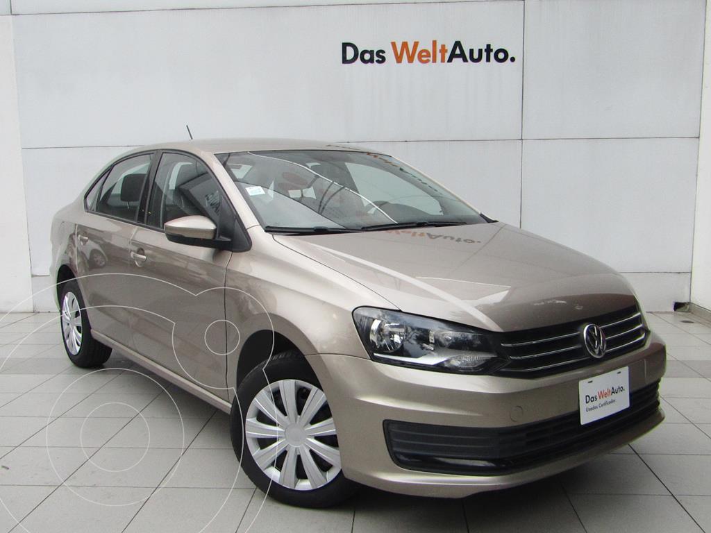 foto Volkswagen Vento Startline Aut usado (2020) color Beige Metalico precio $205,000
