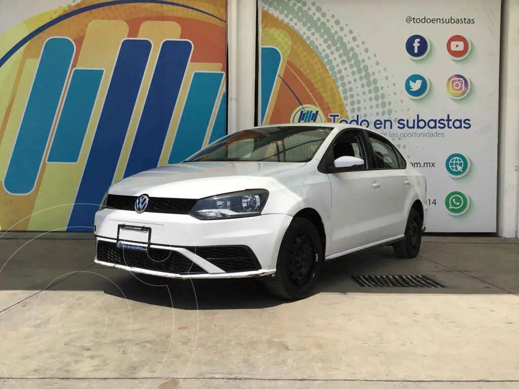 foto Volkswagen Vento Startline usado (2020) color Blanco precio $145,000