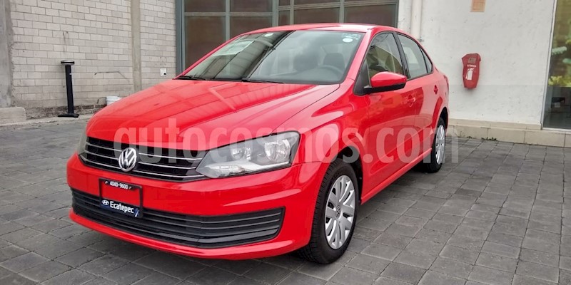 foto Volkswagen Vento Startline Aut usado (2018) color Rojo Flash precio $190,000
