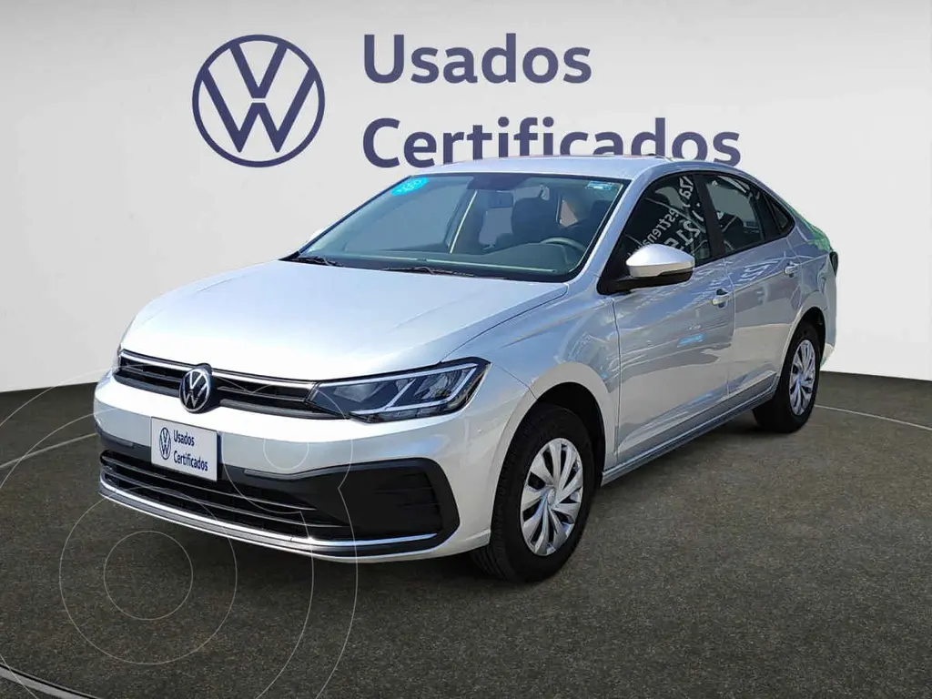 foto Volkswagen Virtus Trendline usado (2024) color Plata precio $295,900