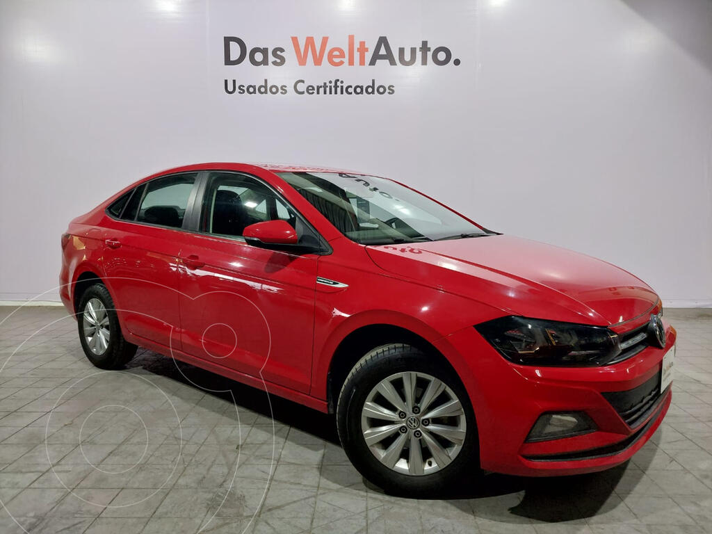 foto Volkswagen Virtus 1.6L usado (2021) color Rojo precio $319,000