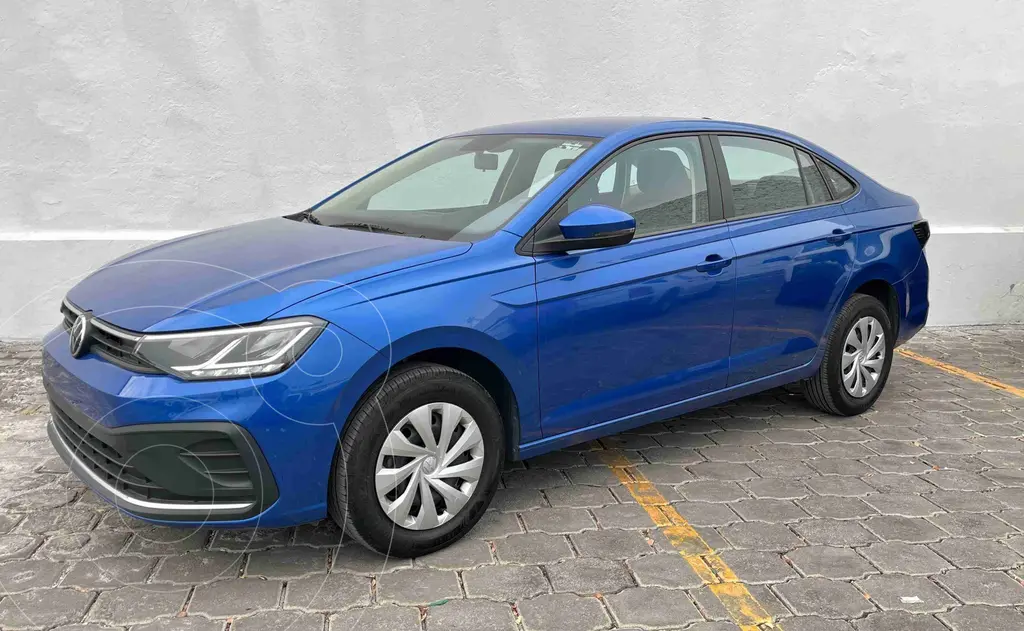 foto Volkswagen Virtus Trendline usado (2024) color Azul precio $318,900