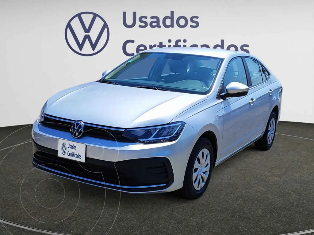 foto Volkswagen Virtus Trendline usado (2024) color Plata precio $320,900