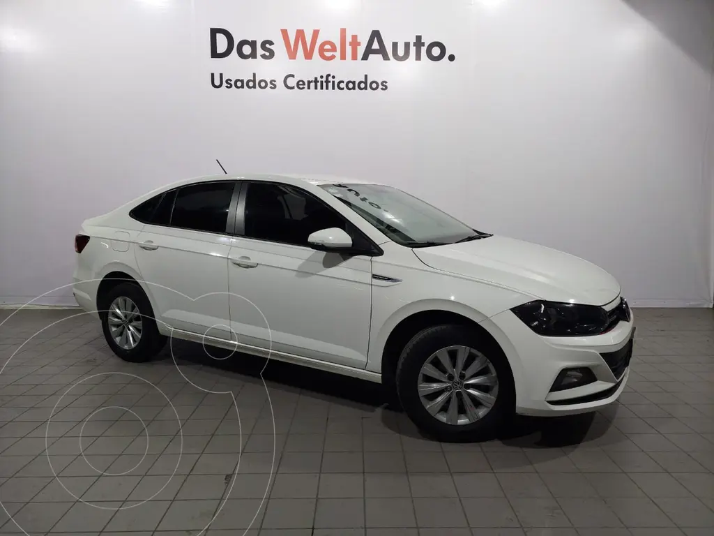 foto Volkswagen Virtus 1.6L usado (2020) color Blanco precio $294,000