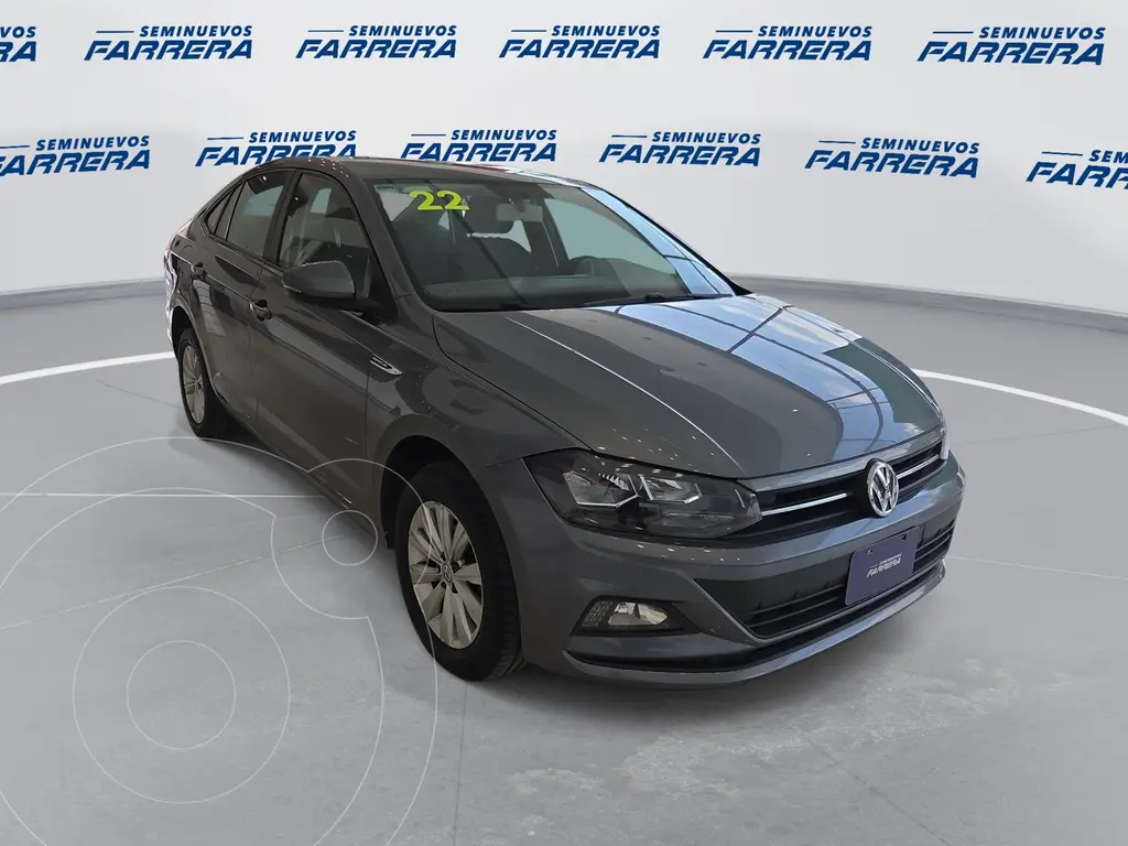foto Volkswagen Virtus 1.6L usado (2022) color Gris precio $250,000