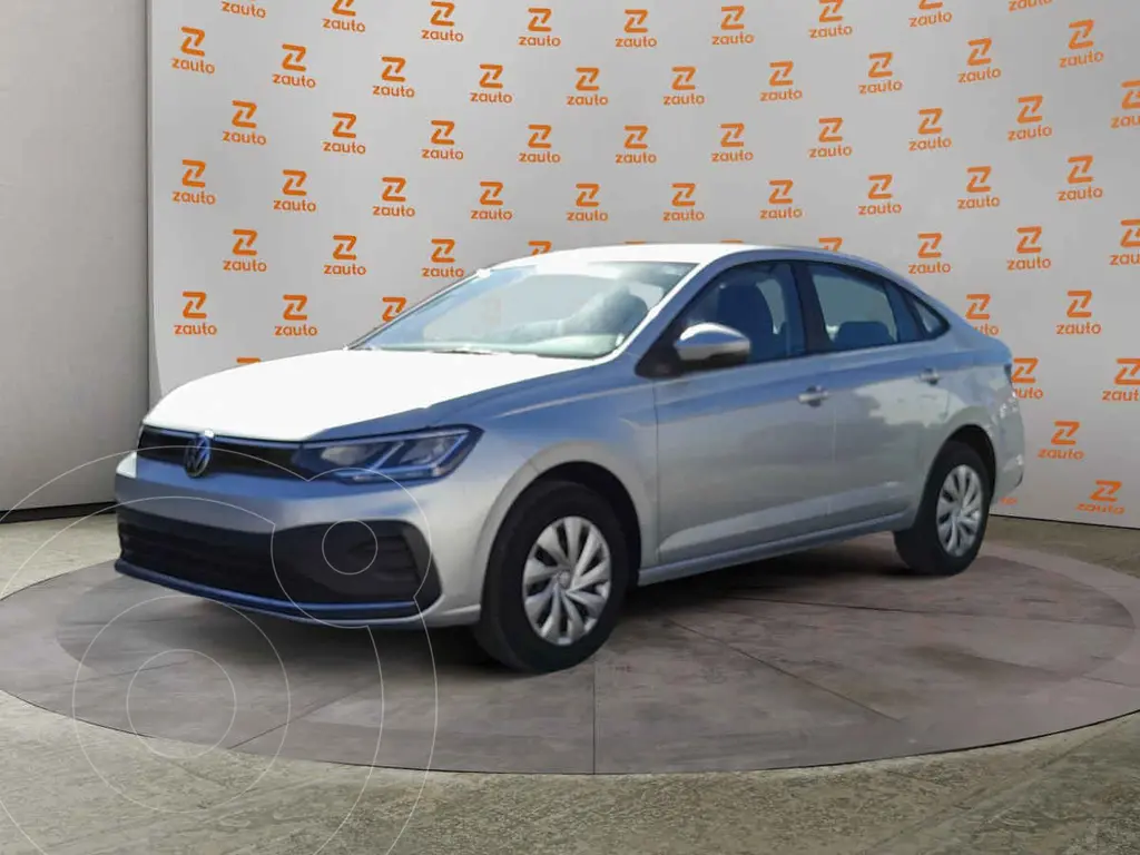 Volkswagen Virtus Trendline Usado Color Plata Precio