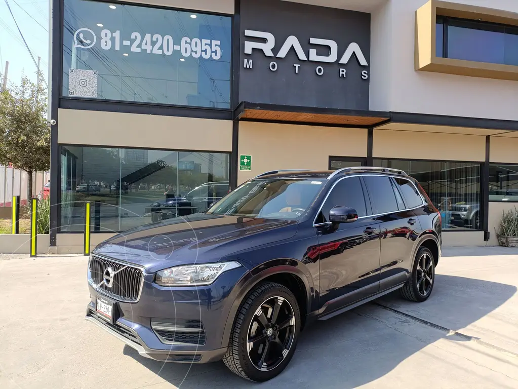 Volvo Azul Raton Volvo XC90 T6 Kinetic AWD usado (2016) color Azul Oscuro precio $339,800