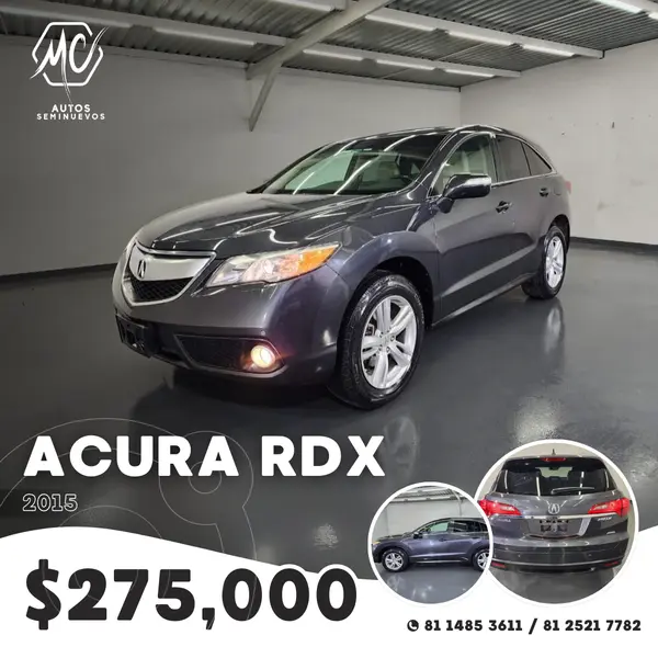 Foto Acura RDX 3.5L usado (2015) color Gris Oscuro precio $275,000
