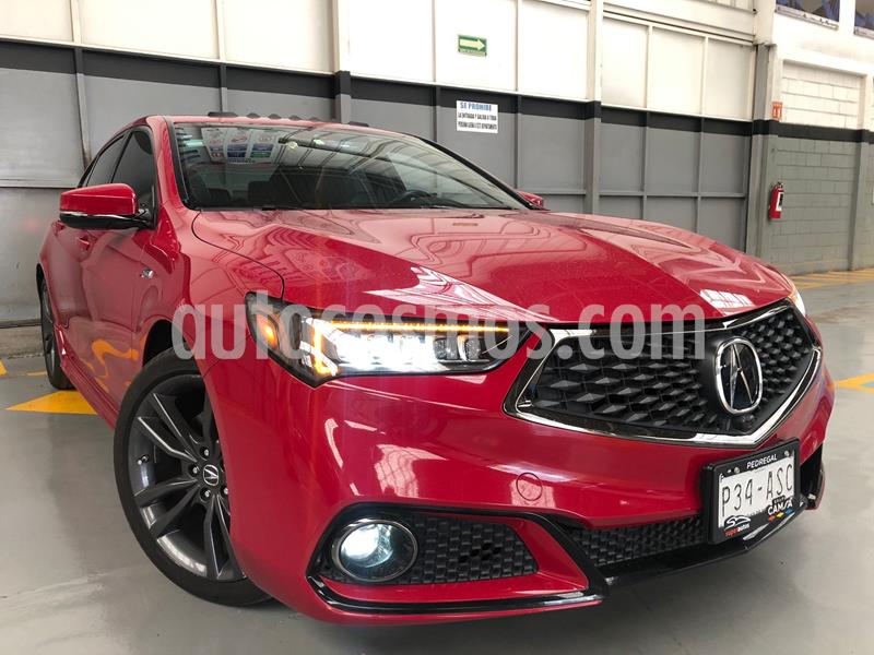 Acura TLX A- Spec usado (2018) color Rojo precio $480,000