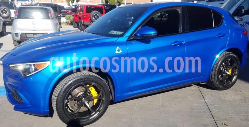 Alfa Romeo Stelvio Quadrifoglio usado (2019) color Azul Acero precio $1,410,000