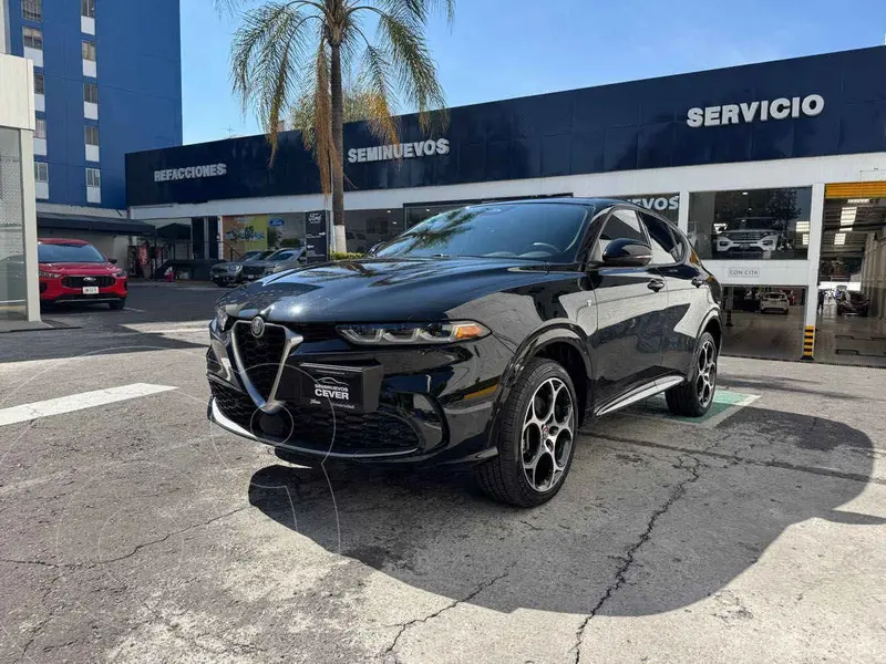 Foto Alfa Romeo Tonale Ti usado (2024) color Negro financiado en mensualidades(enganche $209,491 mensualidades desde $22,293)