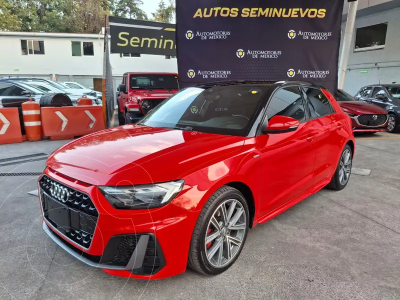 Foto Audi A1 40 TFSI S Line usado (2020) color Rojo Shiraz precio $410,000