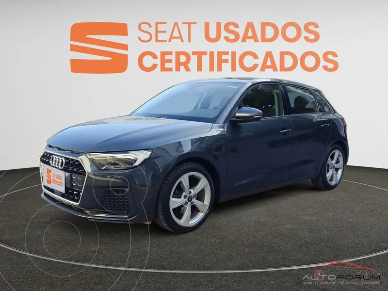 Foto Audi A1 35 TFSI Ego usado (2022) color Gris financiado en mensualidades(enganche $129,165 mensualidades desde $11,315)