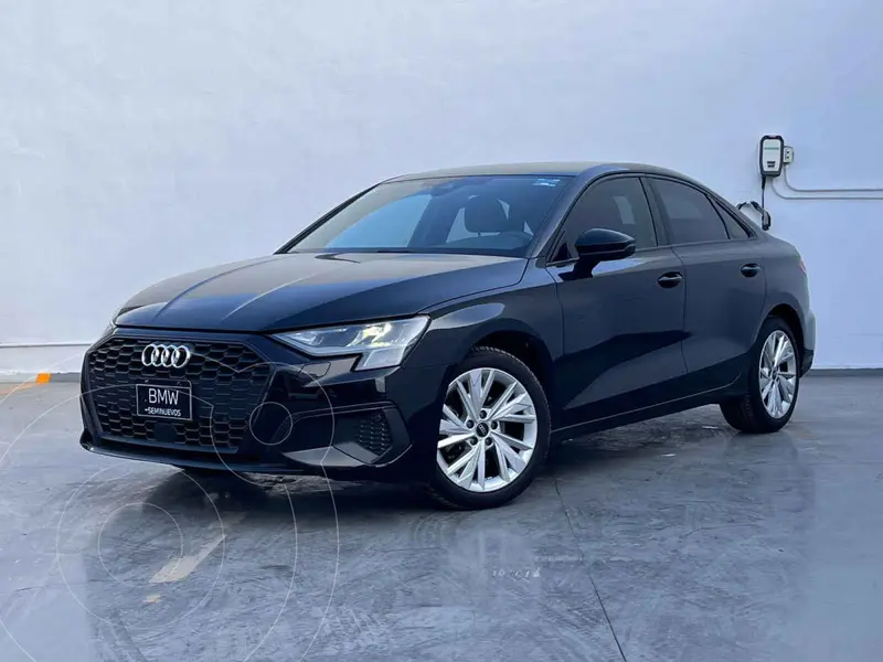 Foto Audi A3 Sedan 35 TFSI Dynamic usado (2024) color Negro financiado en mensualidades(enganche $127,380 mensualidades desde $12,566)