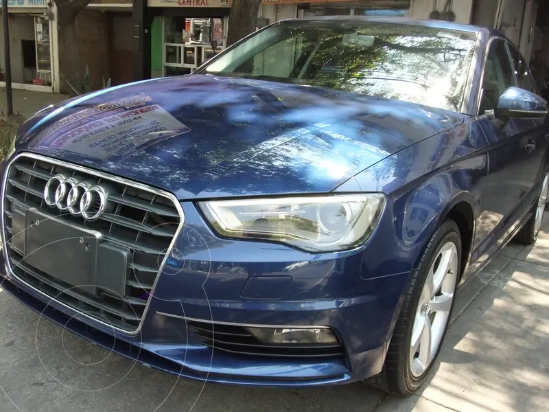Foto Audi A3 Sedan 1.8L Ambiente Aut usado (2016) color Azul financiado en mensualidades(enganche $70,000 mensualidades desde $7,208)