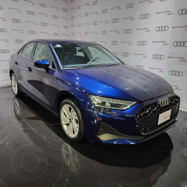 Foto Audi A3 1.4L Dynamic usado (2025) color Azul financiado en mensualidades(enganche $142,000 mensualidades desde $16,252)