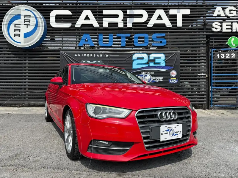 Foto Audi A3 1.8L Attraction usado (2014) color Rojo precio $199,000