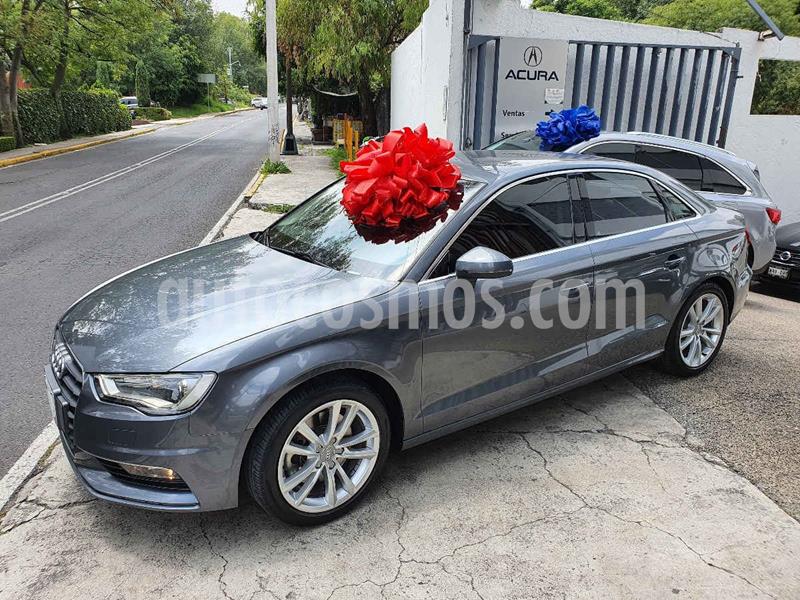 Audi A3 1.8L Attraction Plus Aut usado (2016) color Gris precio $300,100