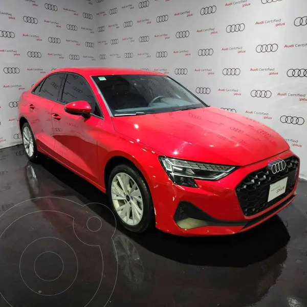Foto Audi A3 1.4L Dynamic usado (2025) color Rojo financiado en mensualidades(enganche $142,000 mensualidades desde $16,252)