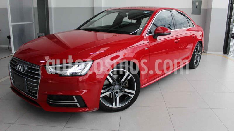 foto Audi A4 2.0L T S Line (200hp) usado (2018) color Rojo precio $460,000