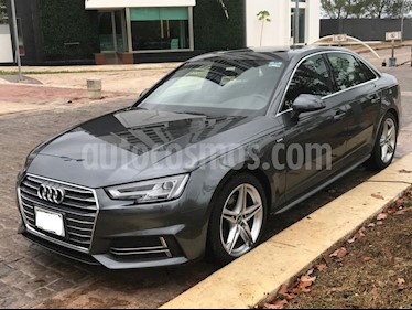 Audi A4 2.0 T S Line (190hp) usado (2017) color Gris Quarzo precio $365,000