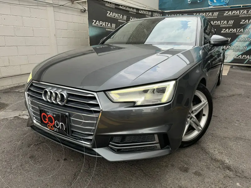 Foto Audi A4 2.0 T S Line (190hp) usado (2018) color Gris precio $369,000