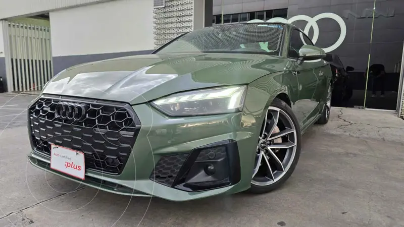 Foto Audi A5 Coupe 45 TFSI S-Line quattro usado (2023) color Verde precio $699,000