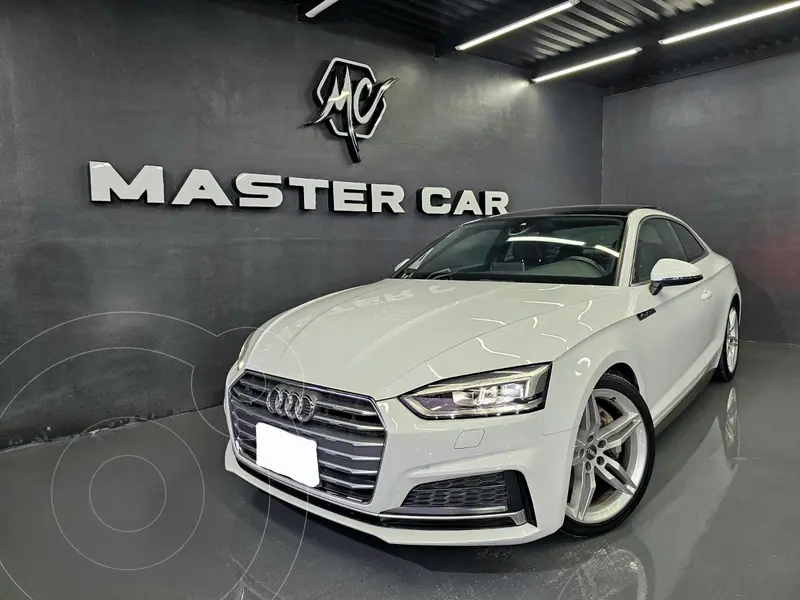 Foto Audi A5 Coupe 2.0T S-Line (190Hp) usado (2018) color Blanco precio $409,000