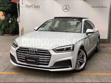 Audi A5 Sportback 2.0T S-Line (252Hp) usado (2018) color Blanco precio $620,000