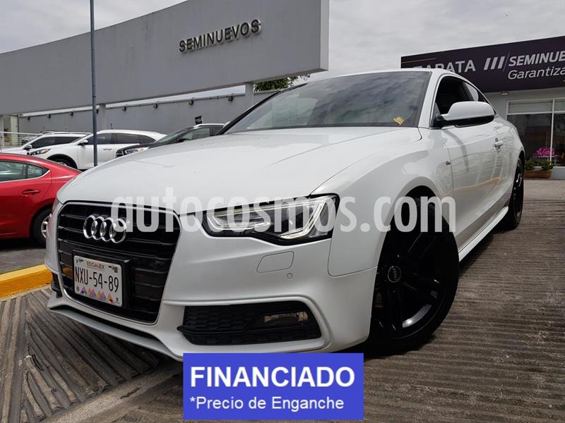 Audi A5 2.0T S-Line Quattro (211Hp) usado (2015) color Blanco precio $93,000