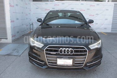 Audi A6 2.0 TFSI S Line Quattro (252hp) usado (2017) color Negro precio $490,000
