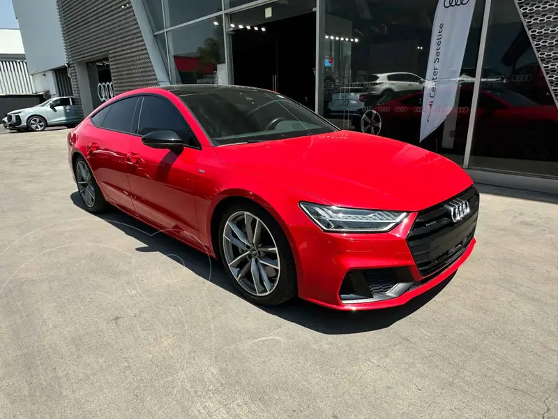 Foto Audi A7 Sportback 2.0T S Line usado (2021) color Rojo precio $910,000