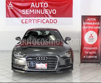 Audi A7 3.0T S Line (333hp) usado (2016) color Gris Dakota precio $520,000