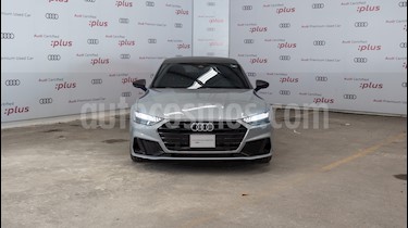 Audi A7 55 TFSI S line usado (2019) color Plata precio $1,040,000