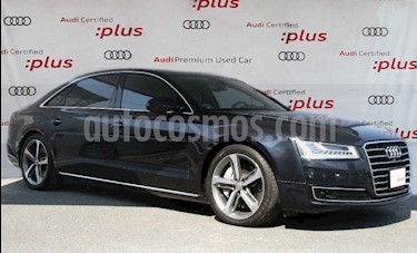 Audi A8 4p LWB Premium V8/4.0/T Aut usado (2017) color Azul precio $910,000