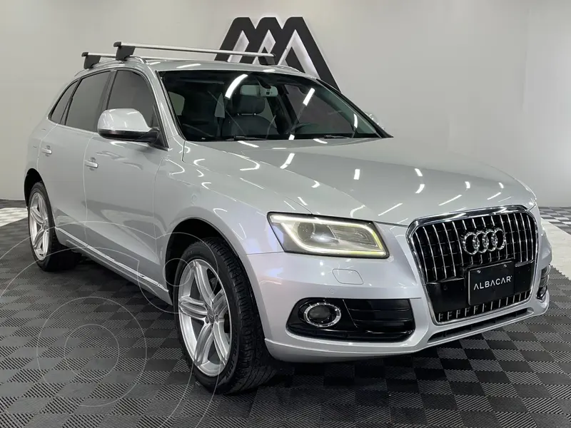 Foto Audi Q5 2.0L T FSI Land of Quattro usado (2014) color plateado precio $237,999