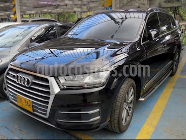 foto Audi Q7 3.0L TFSI Tiptronic Quattro usado (2017) color Negro precio $205.900.000