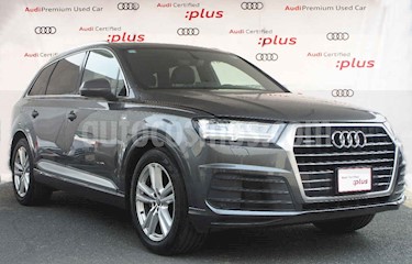 foto Audi Q7 5p S Line V6/3.0/T Aut usado (2018) color Gris precio $890,000