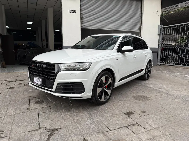 Foto Audi Q7 55 TFSI S Line usado (2019) color Blanco precio $659,900