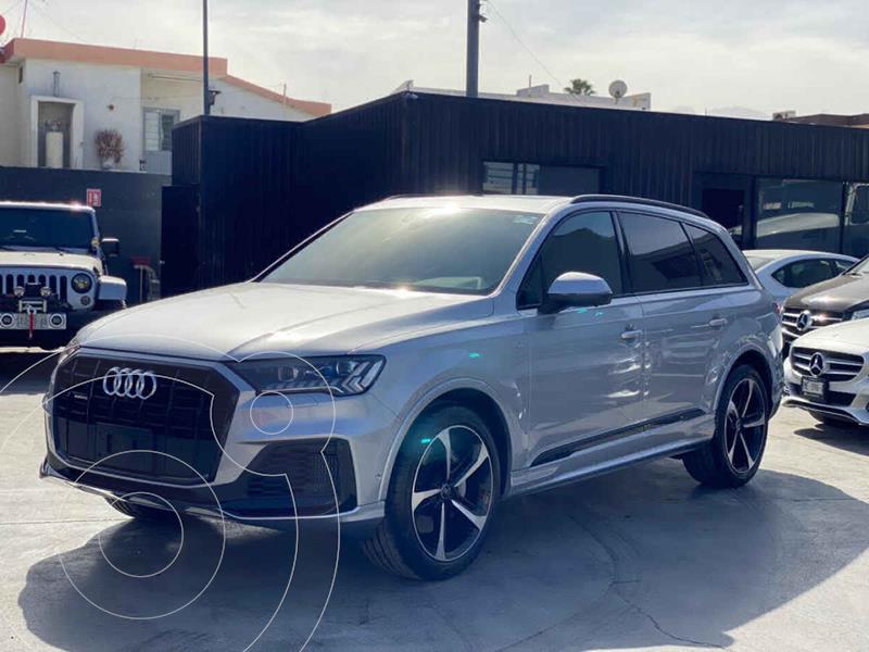 Audi Q7 3.0L TFSI S Line Quattro (333Hp) usado (2021) color Plata precio $1,644,000