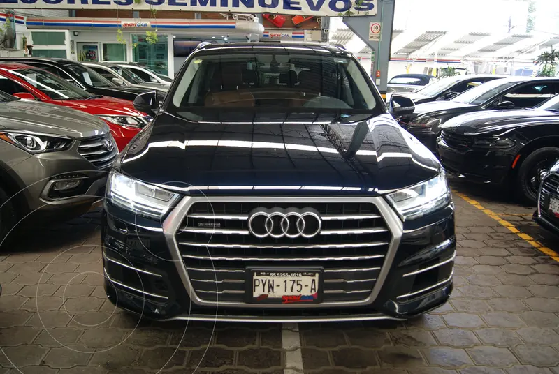 Foto Audi Q7 3.0L TFSI Elite (333Hp) usado (2017) color Azul precio $499,000